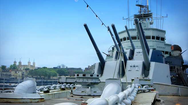 World of Warships HMS Belfast VR