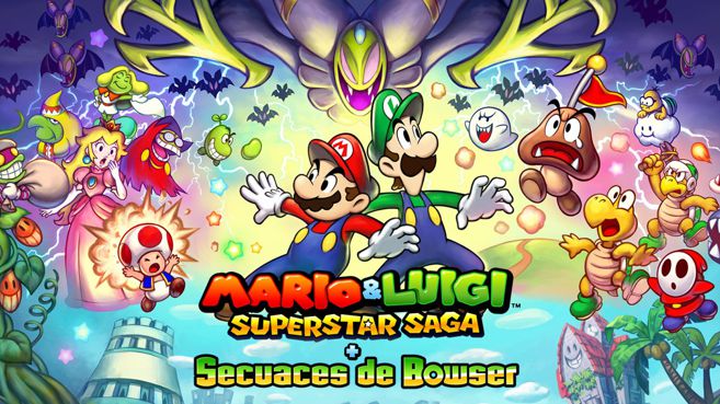 Cartel Mario & Luigi Superstar Interior