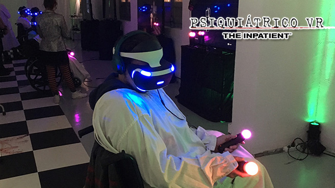 PlayStation Psiquiátrico VR Halloween