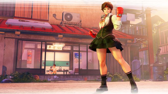 Street Fighter V Arcade Edition Sakura Principal