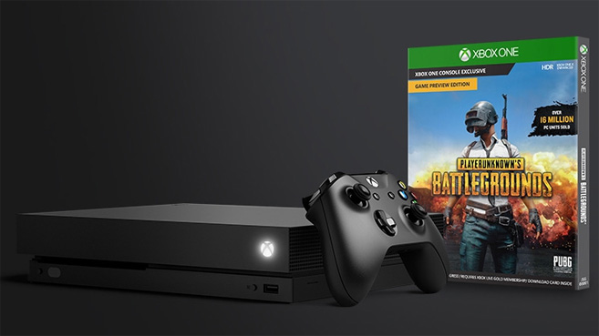 Xbox One X pack PlayerUnknown