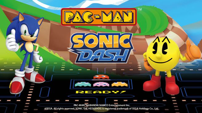 Pac-Man Sonic Dash Principal