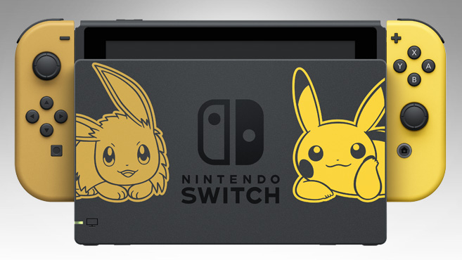 Nintendo Switch versión Pikachu