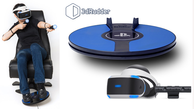3DRudder PlayStation VR img4