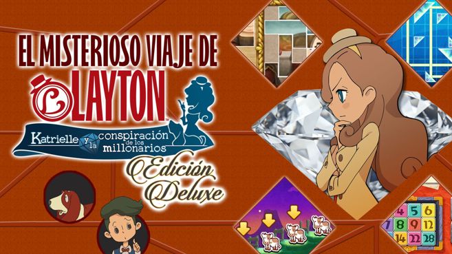 El Misterioso viaje de Layton - Katrielle y la conspiración de los millonarios - Edición Deluxe Principal