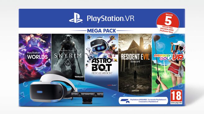 PlayStation anuncia un nuevo Mega Pack de PlayStation VR con cinco grandes videojuegos | PlayStation GameProTV