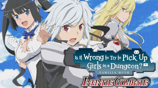 Is It Wrong To Try To Pick Up Girls In A Dungeon - Infinite Combate Principal