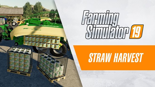Farming Simulator 19 Straw Harvest