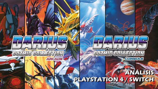 Cartel Darius Cozmic Collection Arcade y Console