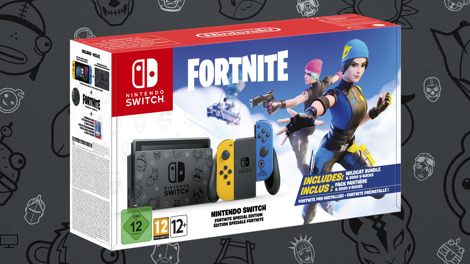 Nintendo Switch Fortnite edición especial