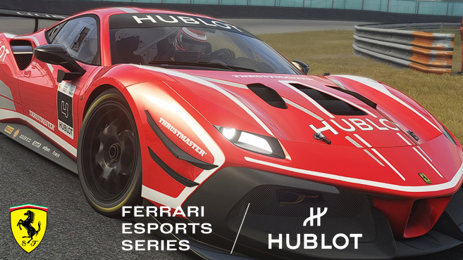 Ferrari Hublot Esports Series PRO y AM Championships